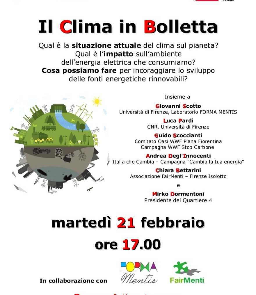 Il clima in bolletta